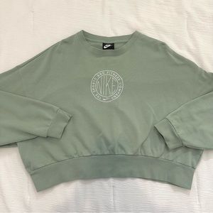 Nike Women's French Terry Cropped Crewneck